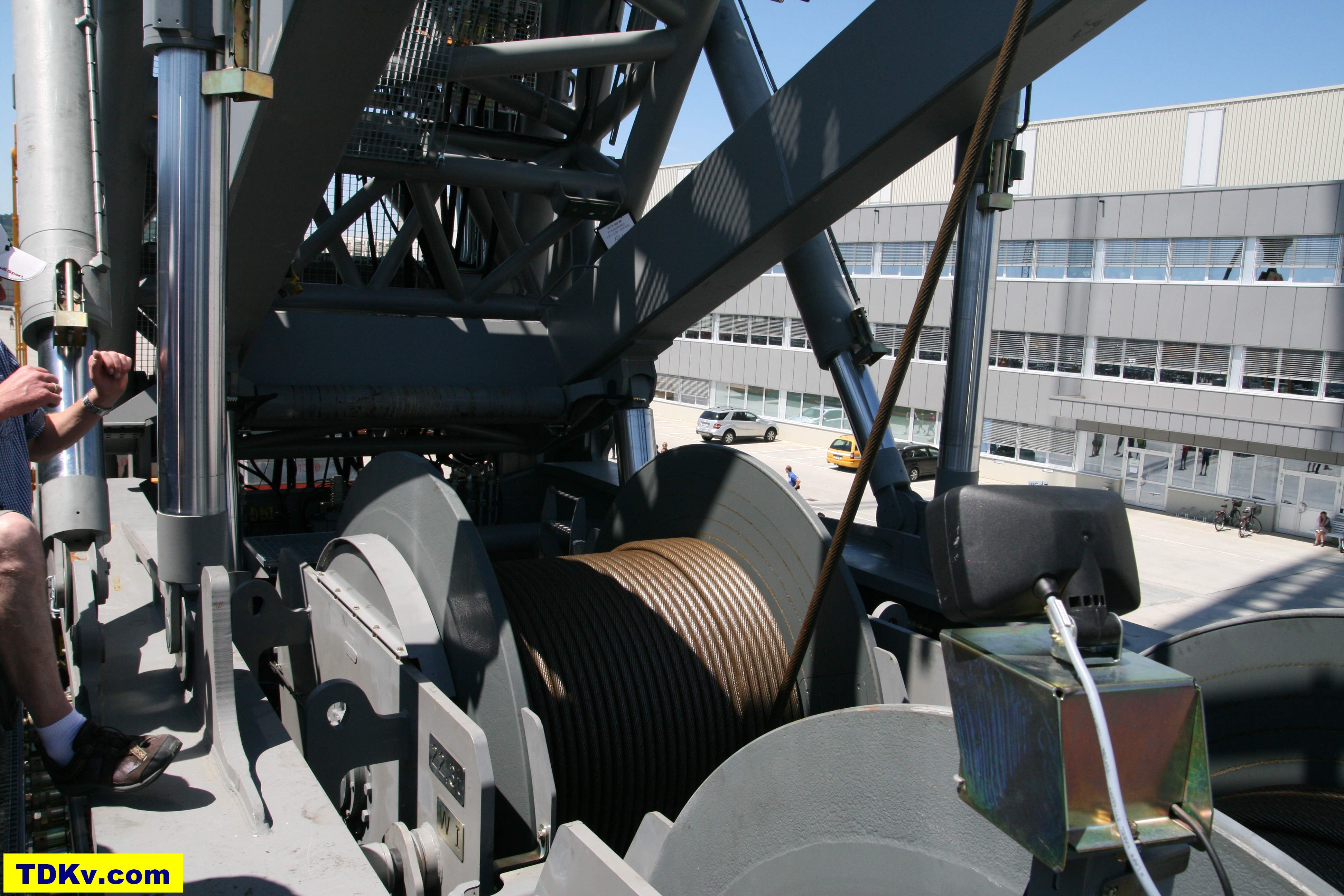 Liebherr LR 11350 winches