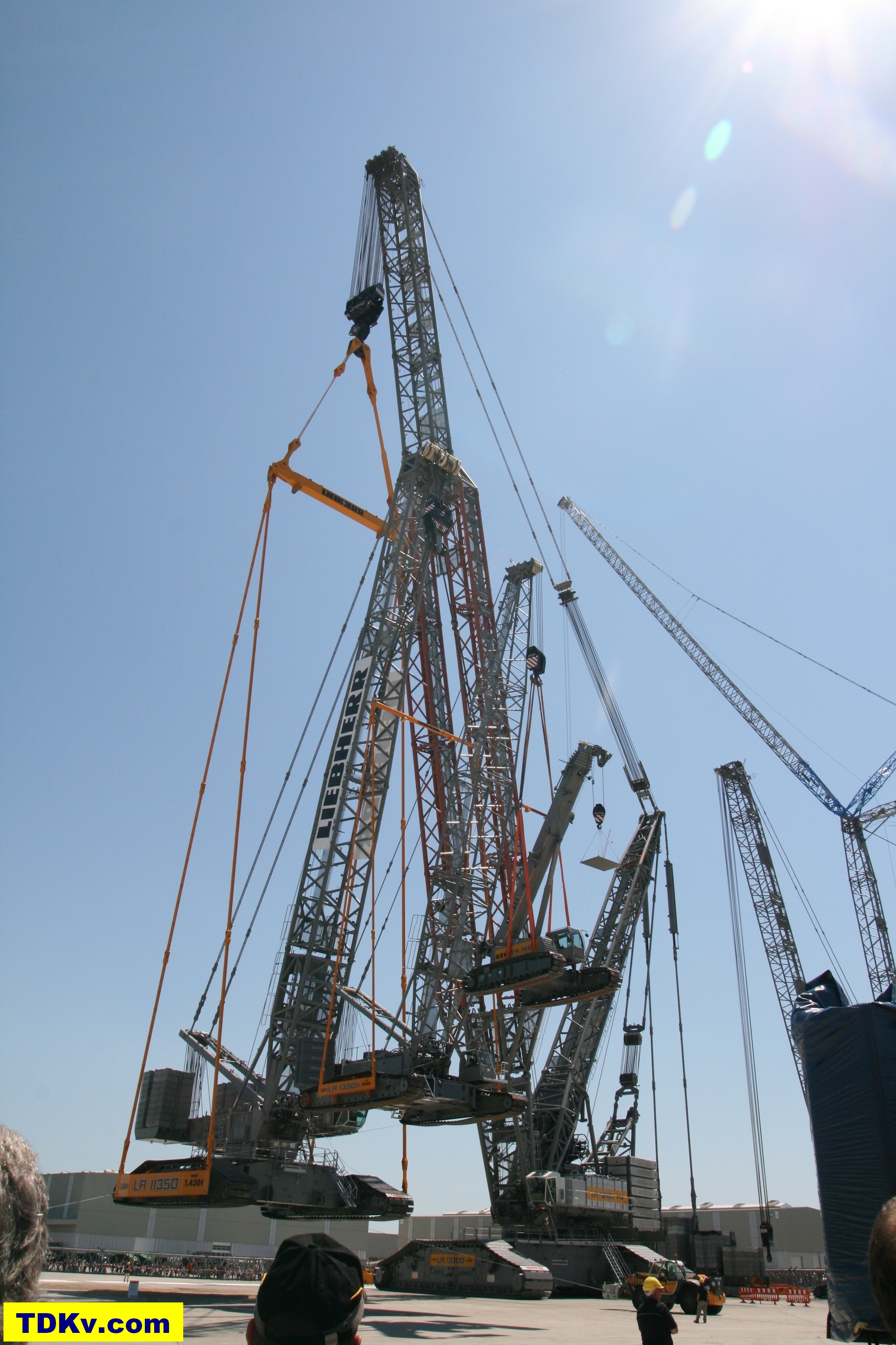 Liebherr LR 13000 crawler crane