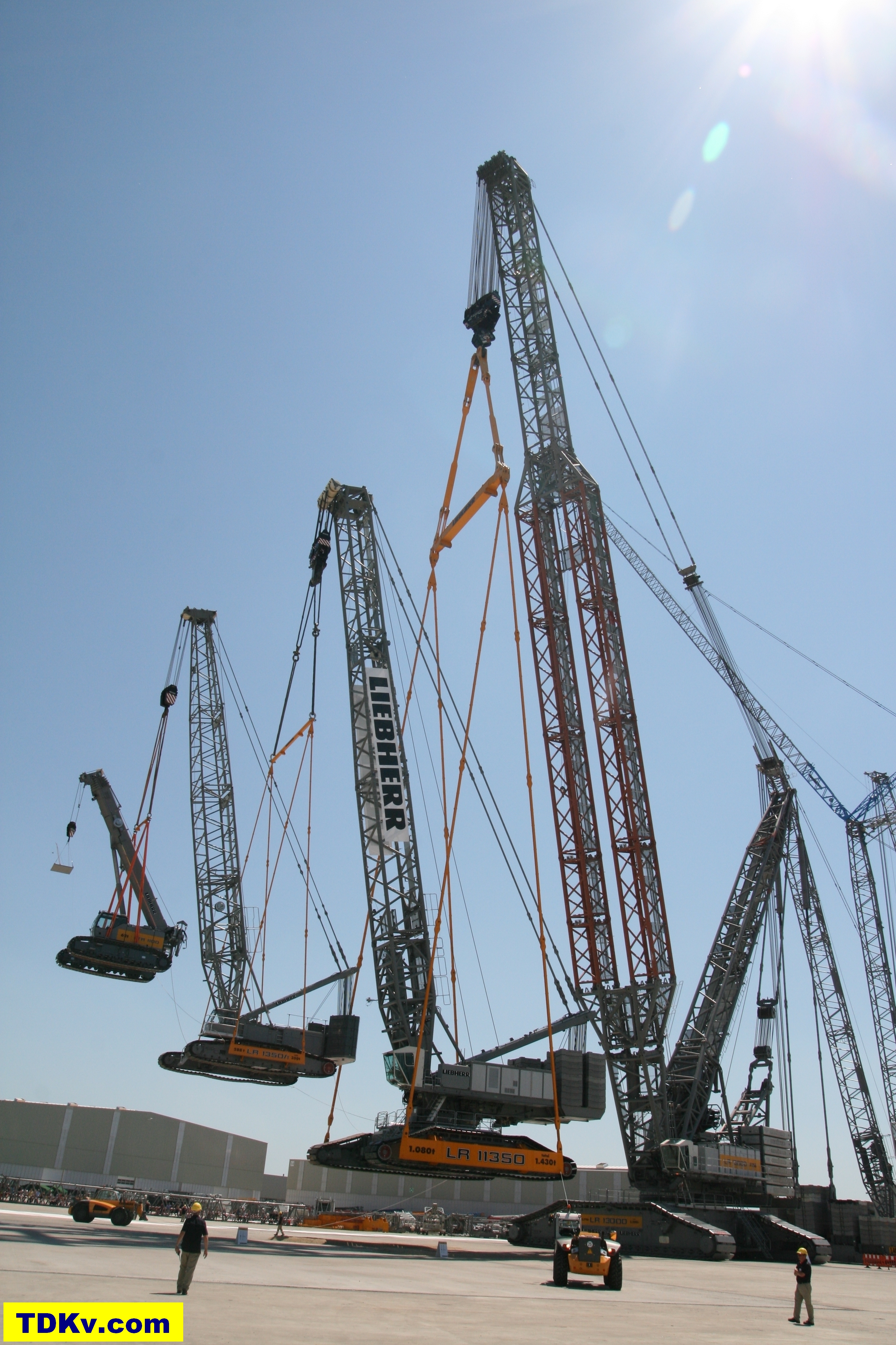 Liebherr LR 13000 crawler crane