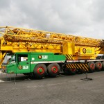 Spierings mobile tower crane SK2400-AT7 from Saan