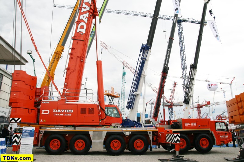 Tadano ATF 400G-6 for Davies Crane Hire on Bauma 2013