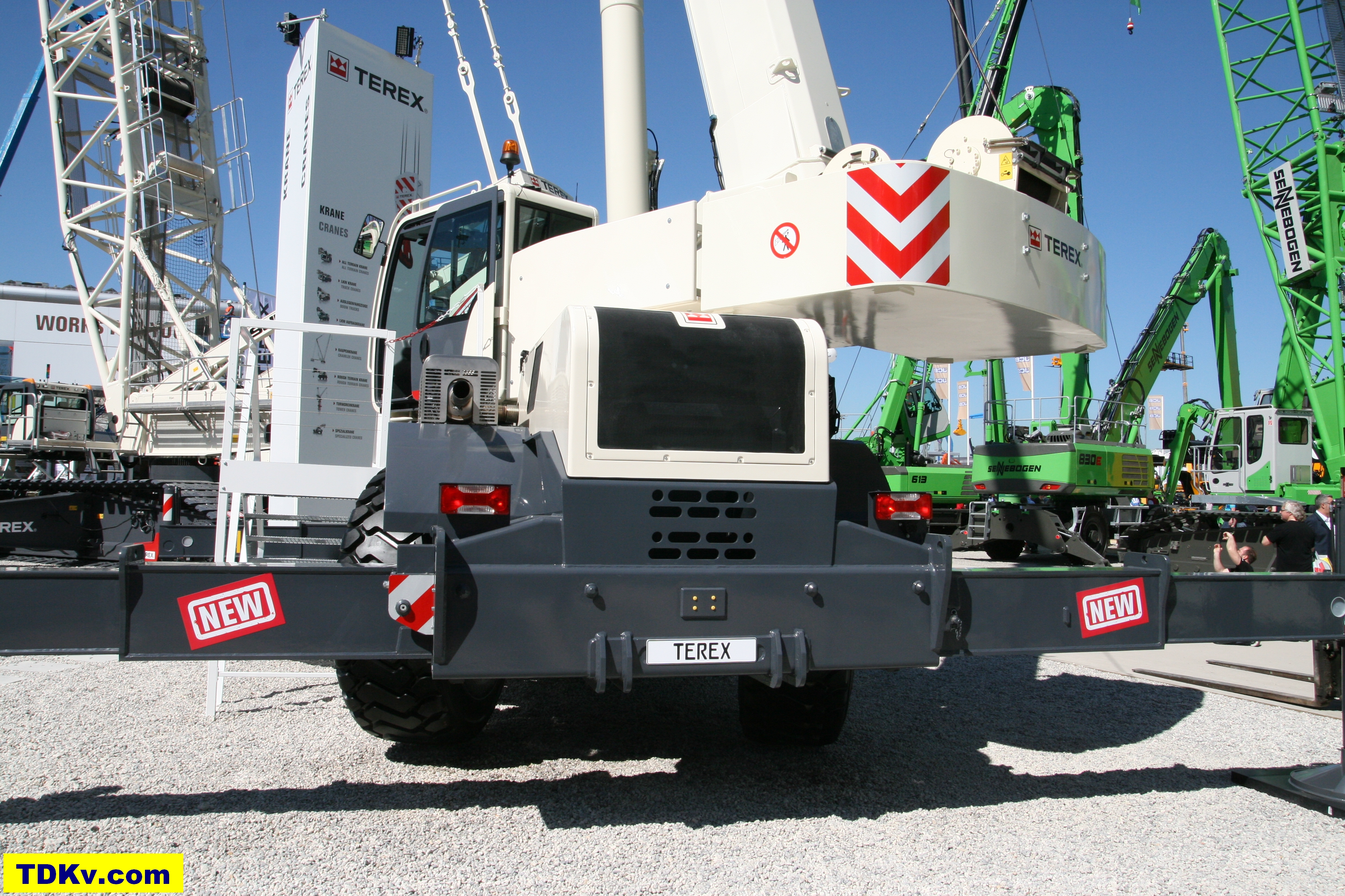 Terex crane Quadstar 1075L RT-crane