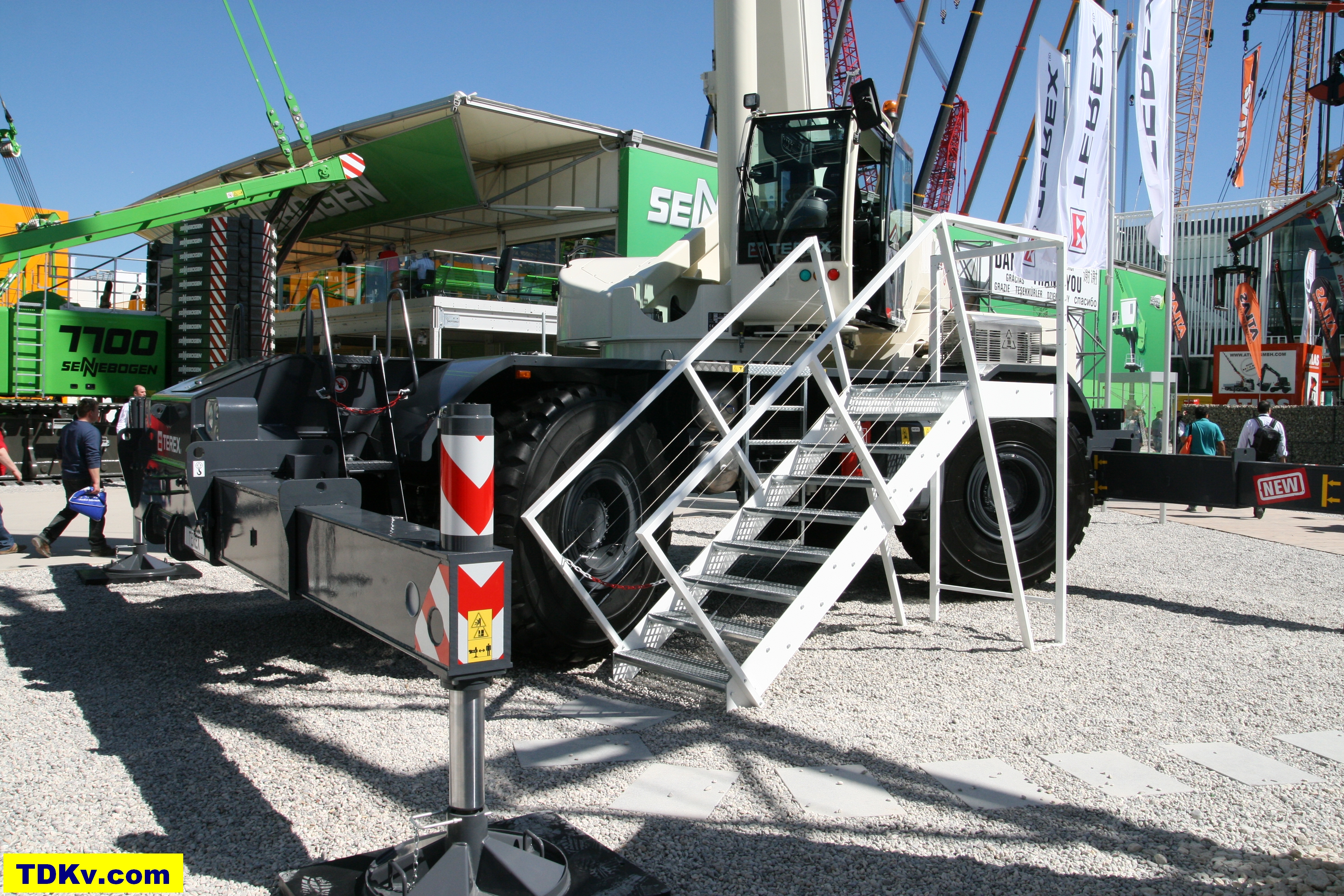 Terex crane Quadstar 1075L RT-crane