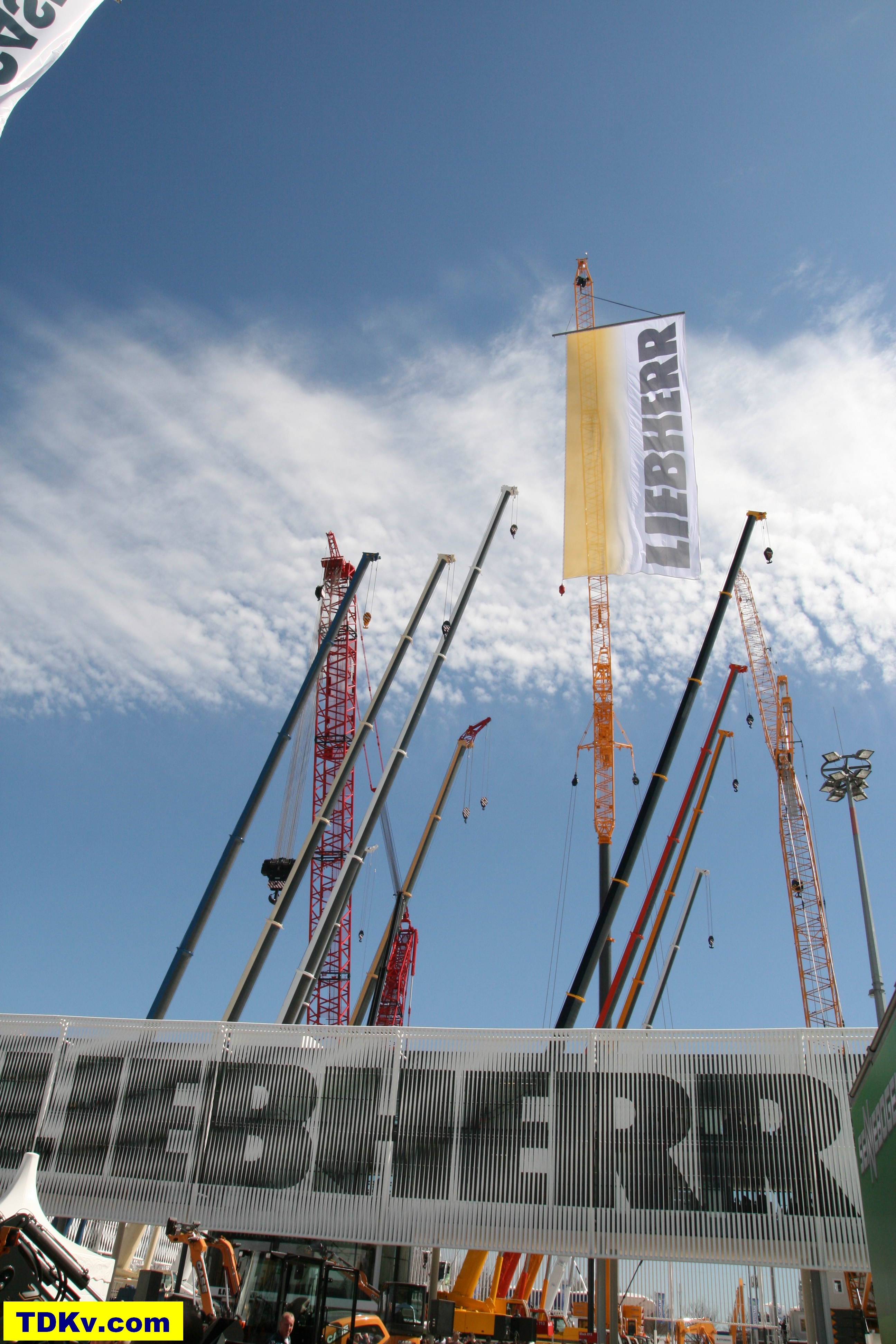 Liebherr cranes Bauma 2013