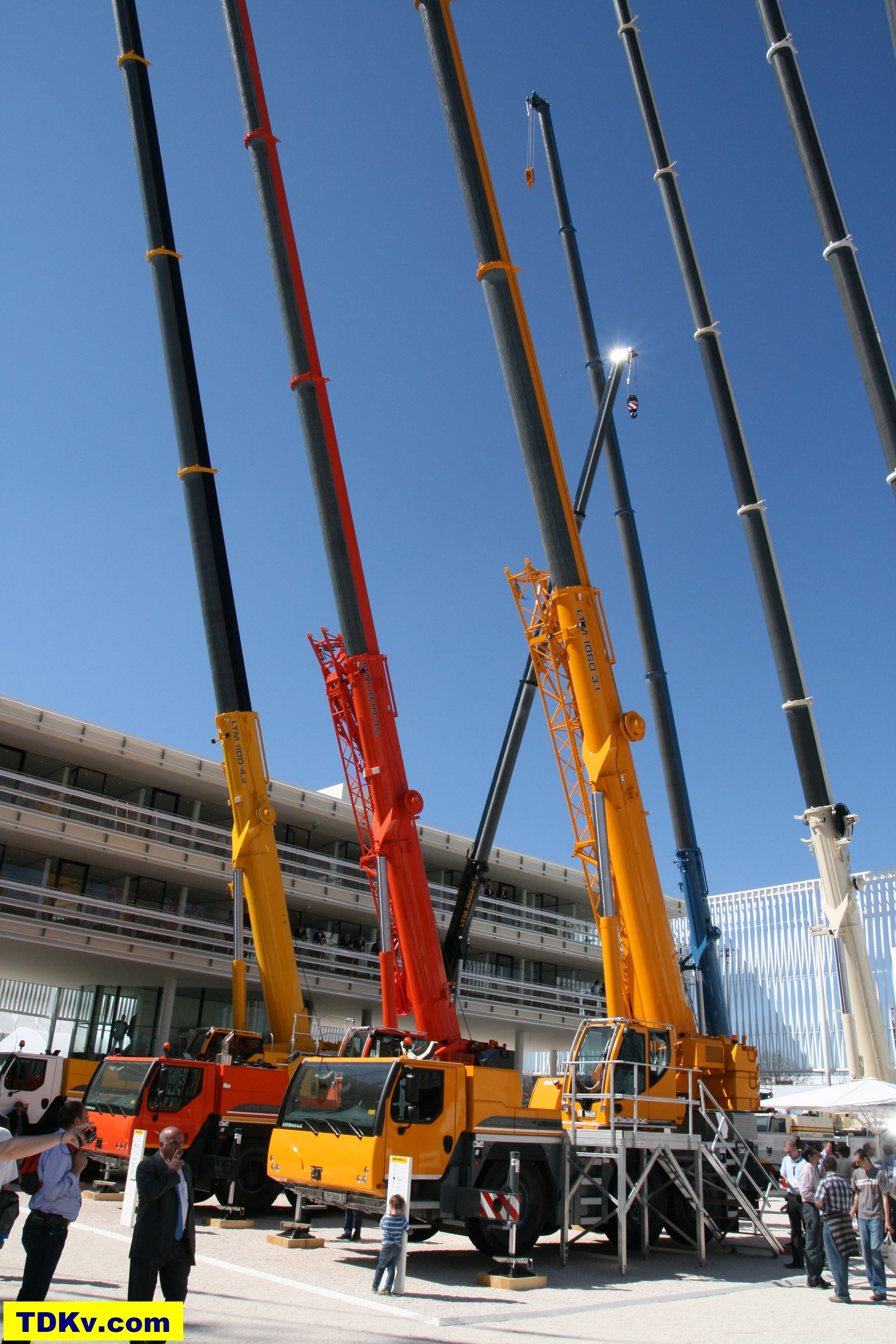 Liebherr cranes Bauma 2013