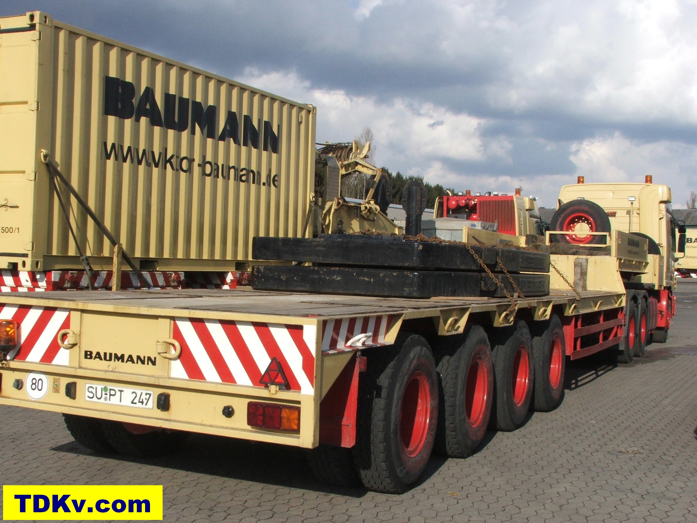 Baumann 4-Axle Ballasttrailer