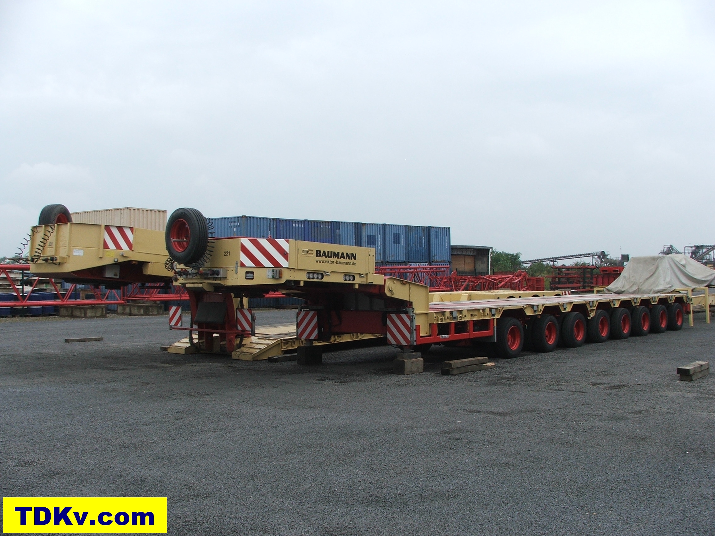 Baumann 8-Axle Trailer