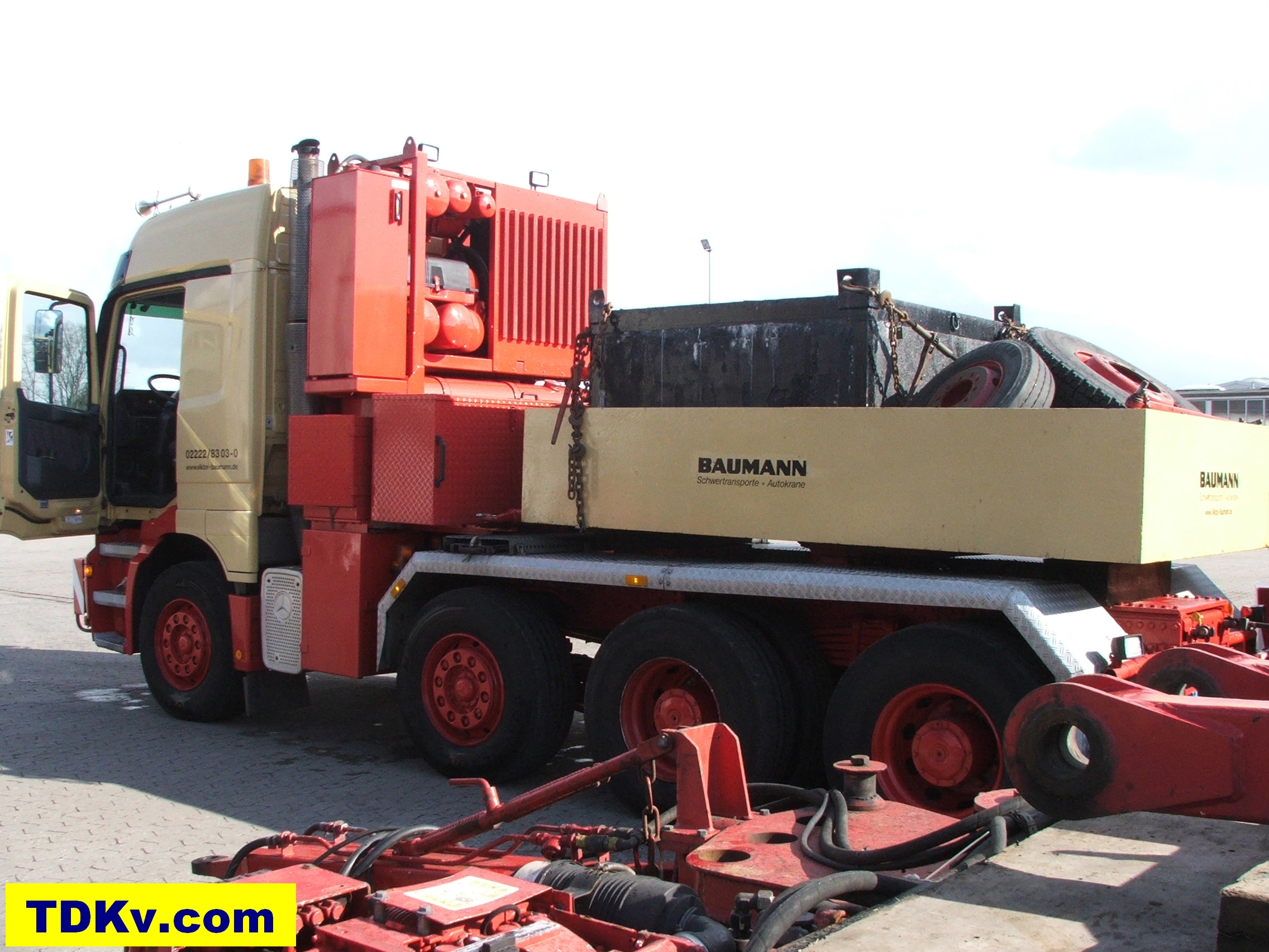 Baumann Actros 4153 SLT prime mover