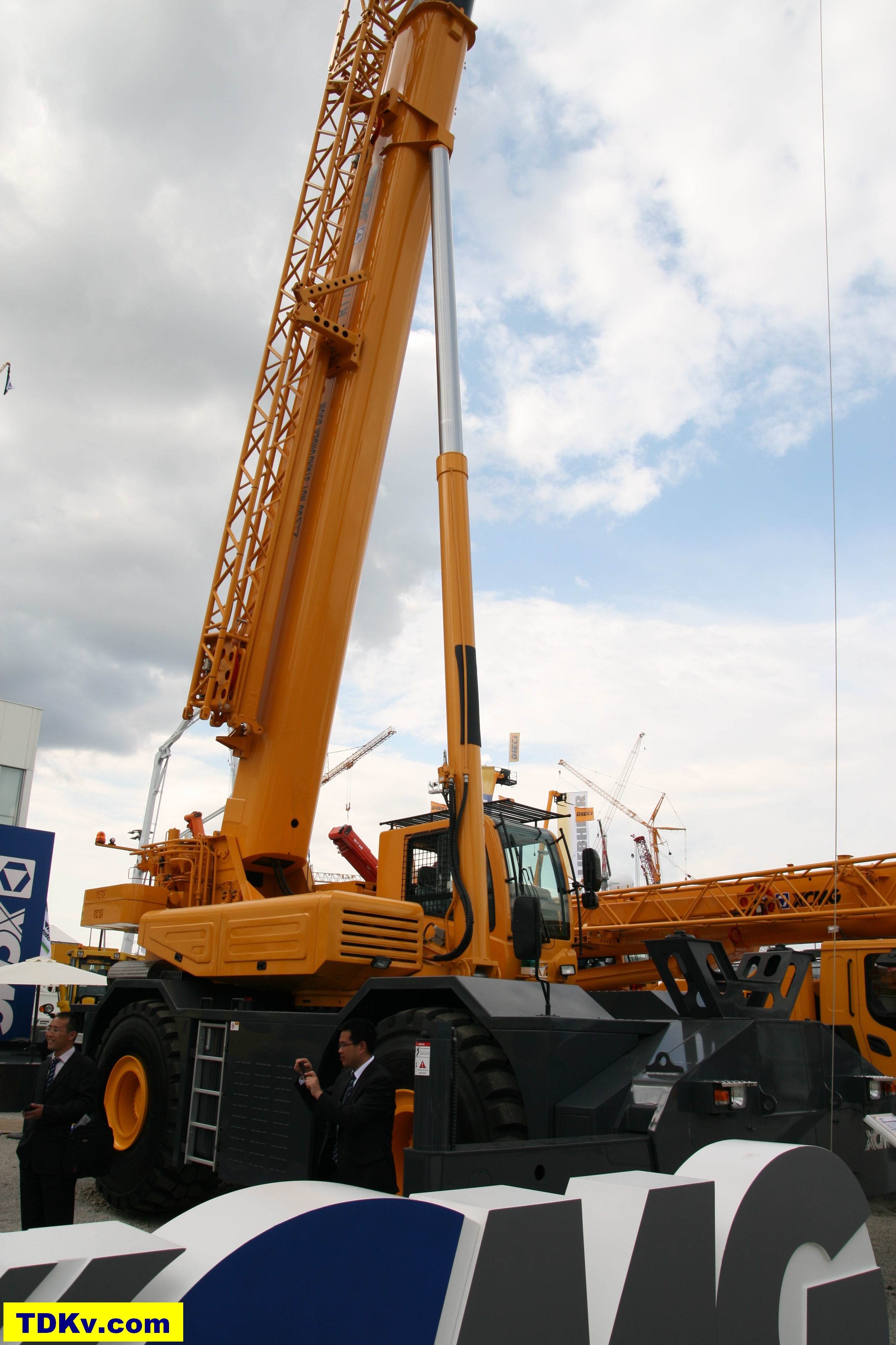 XCMG RT 70E Rough terrain crane Bauma 2013