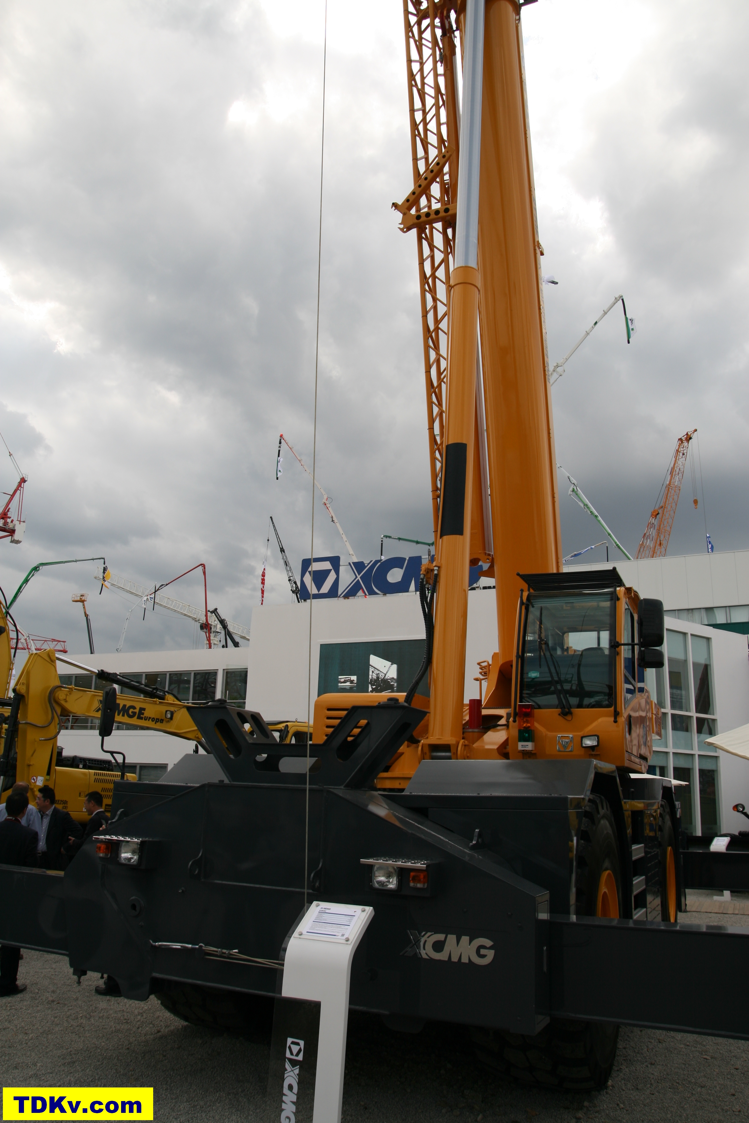 XCMG RT 70E Rough terrain crane Bauma 2013
